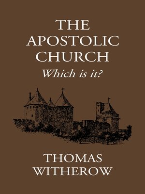cover image of The Apostolic Church